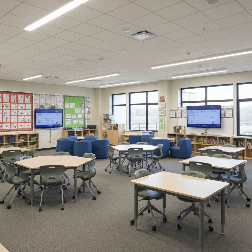 Aménagement Optimal d'une Salle de Classe Moderne