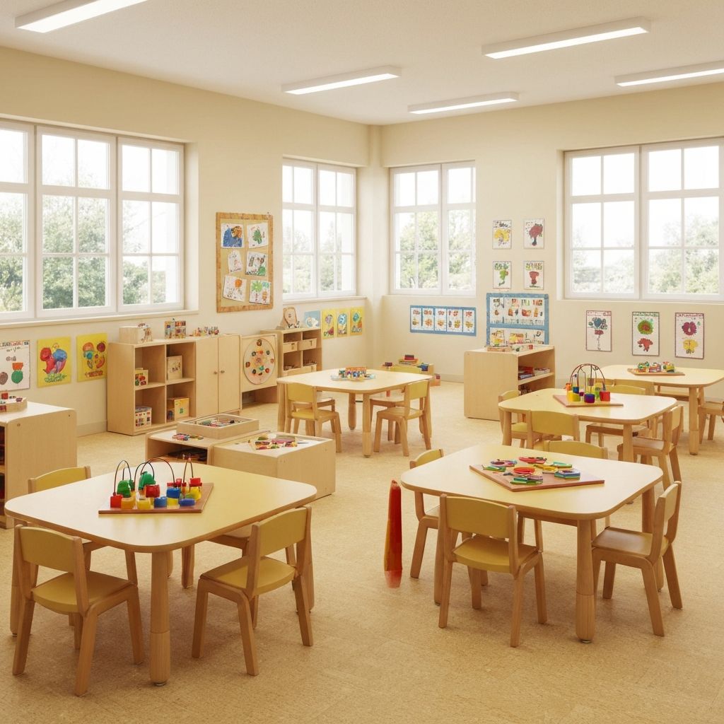 Mobilier pour Écoles Maternelles et Crèches au Maroc