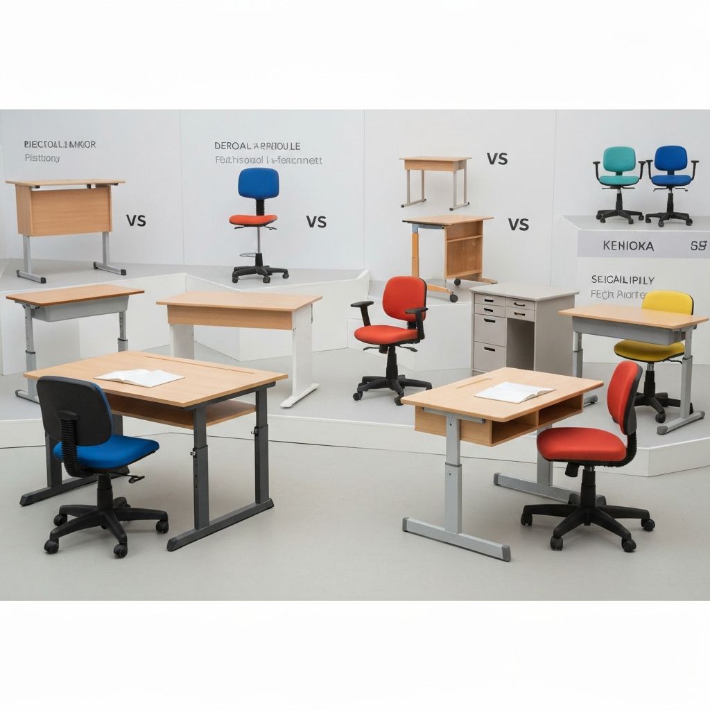 Tables et Chaises Scolaires : Comparatif des Meilleurs Modèles 2026