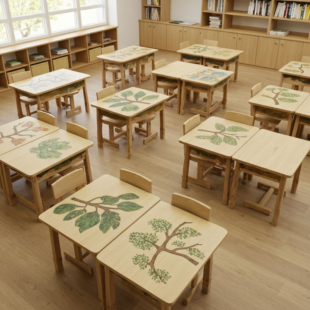 Mobilier Scolaire Écologique et Durable