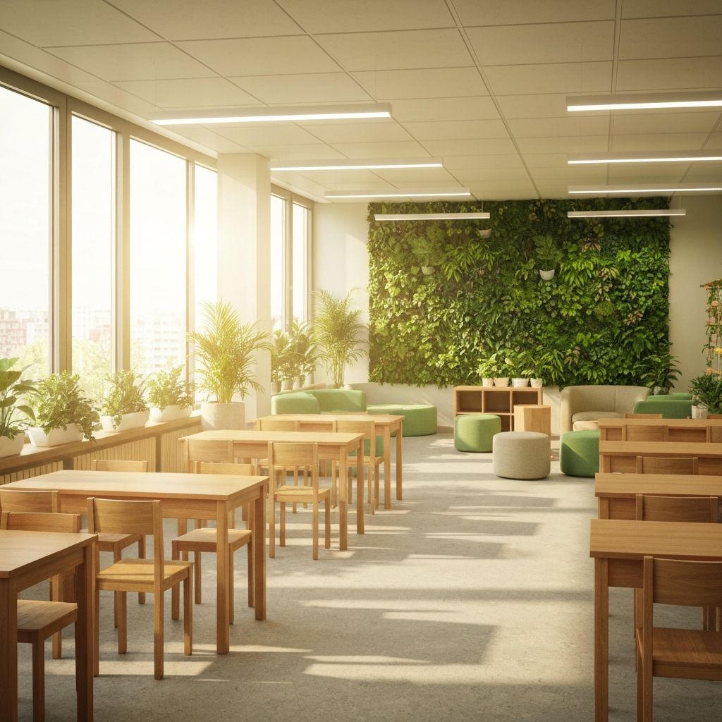 Biophilie et Nature à l'École : Aménagement Apaisant