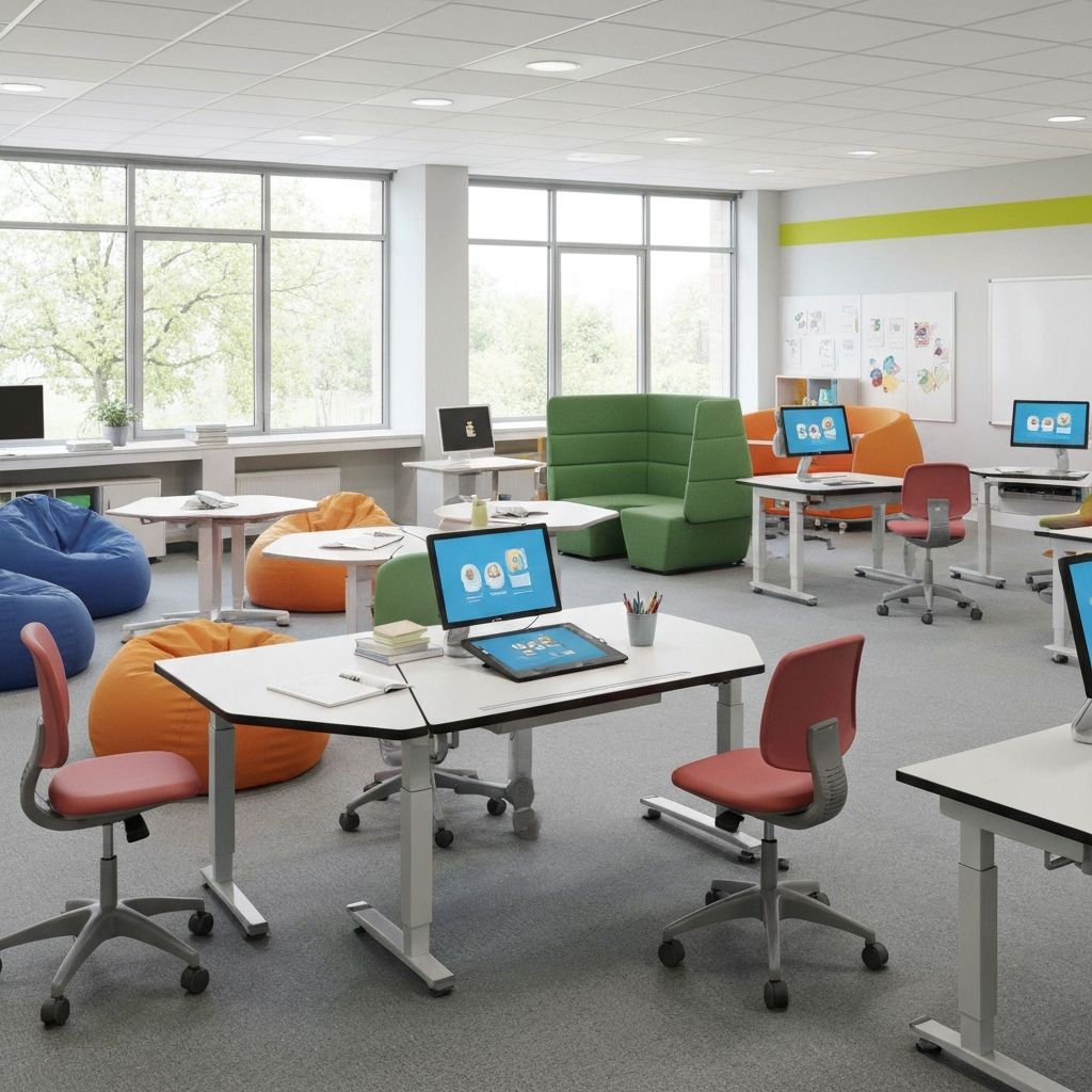 Tendances 2026 du mobilier scolaire
